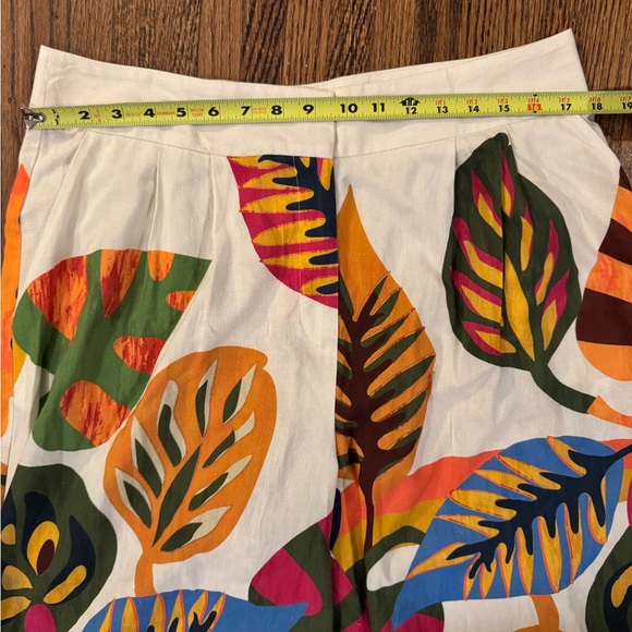 Farm Rio Wide Leg Pants Size L - Picture 7 of 9